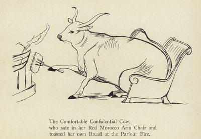 La vaca cómoda y confidencial de Edward Lear